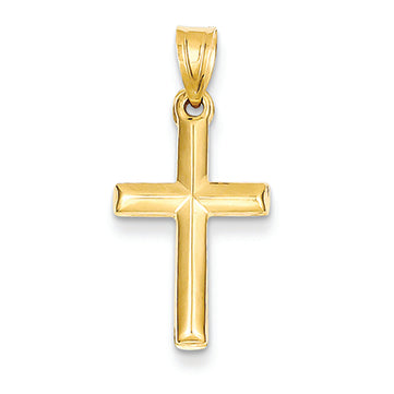 14K Gold Small Cross Pendant