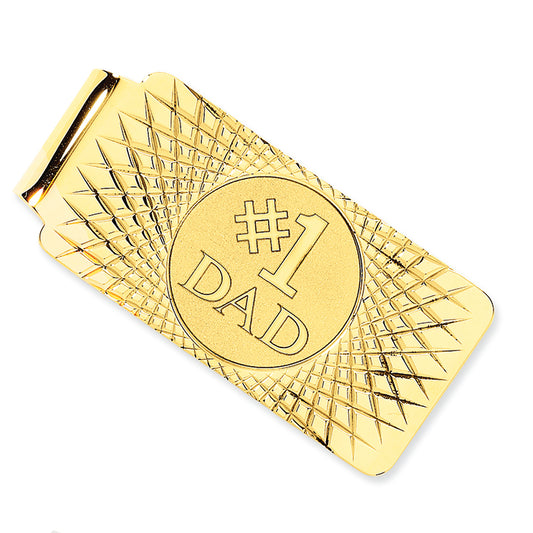 14K Gold Money Clip