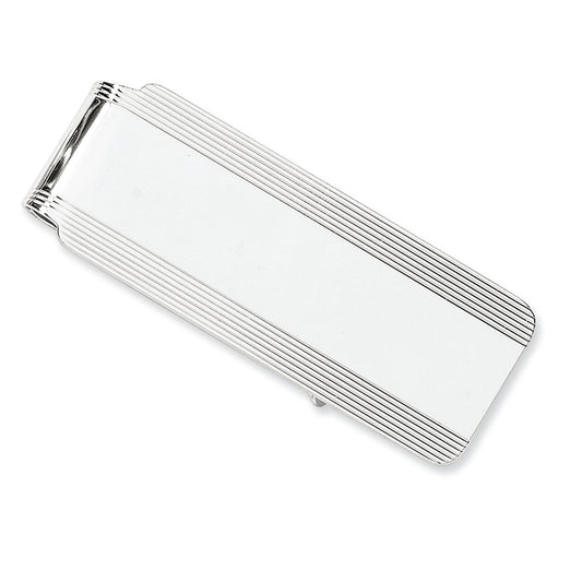 14K White Gold Money clip