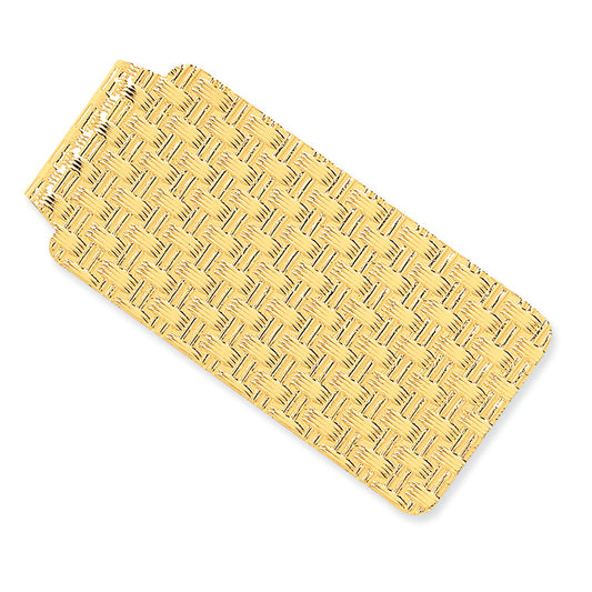 14K Gold Money Clip