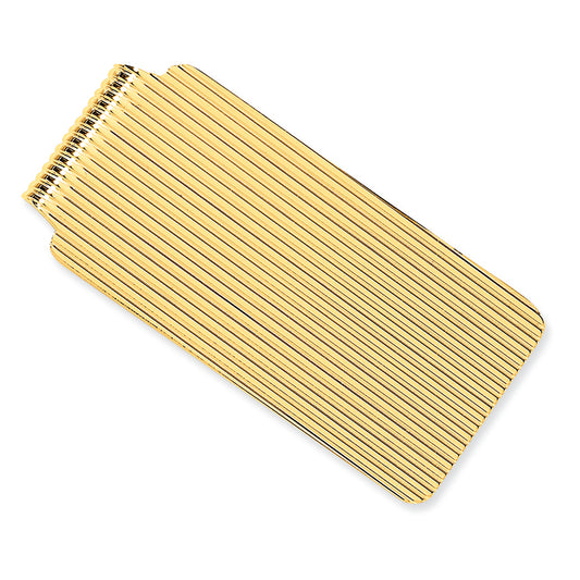 14K Gold Money Clip