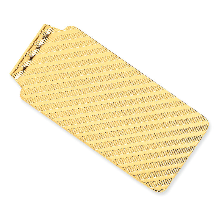 14K Gold Money Clip