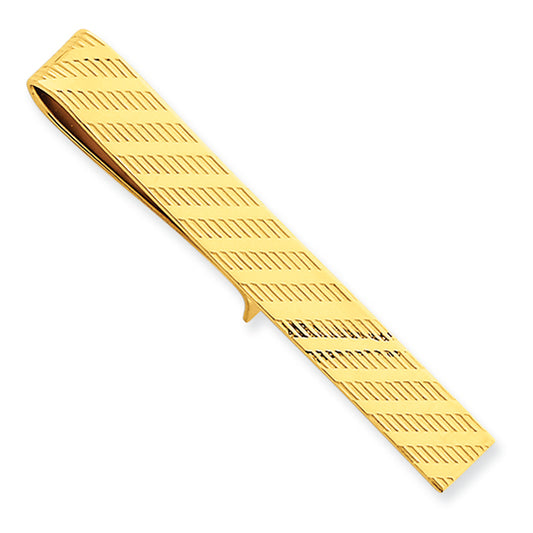 14K Gold Tie Bar