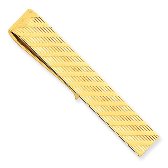 14K Gold Tie Bar
