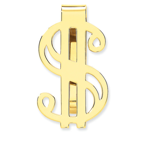 14K Gold Money Clip