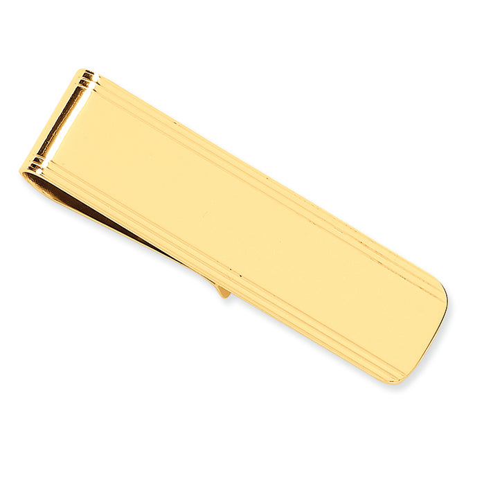 14K Gold Money Clip