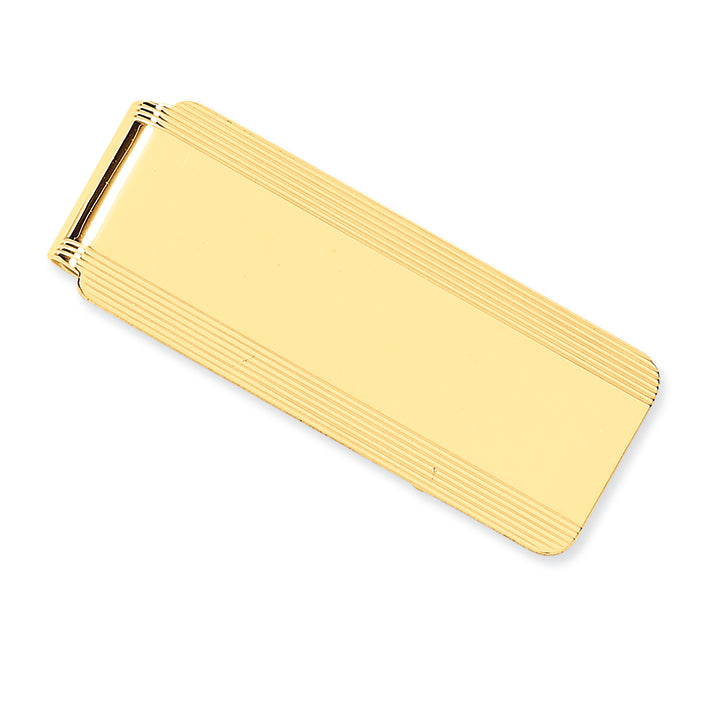 14K Gold Money Clip