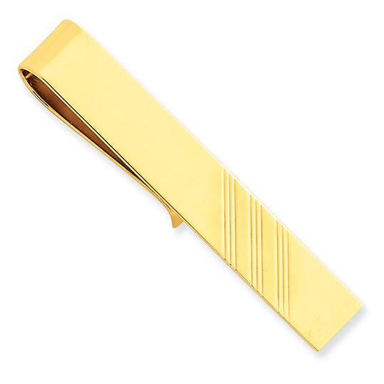 14K Gold Tie Bar