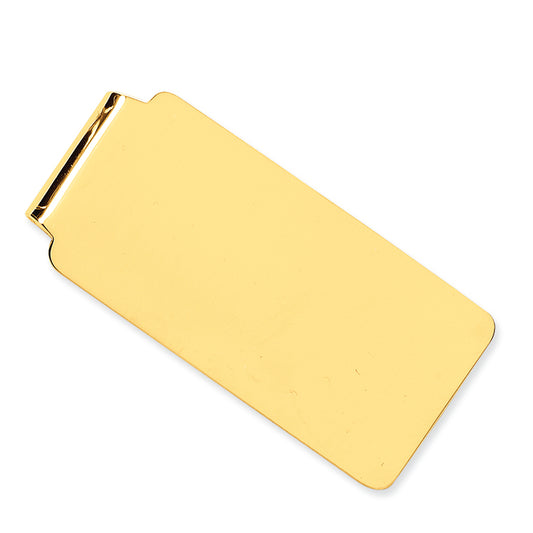 14K Gold Money Clip