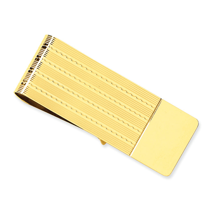 14K Gold Money Clip