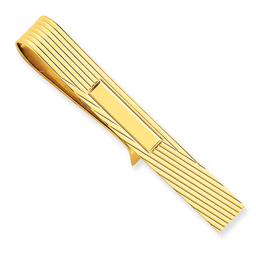 14K Gold Tie Bar