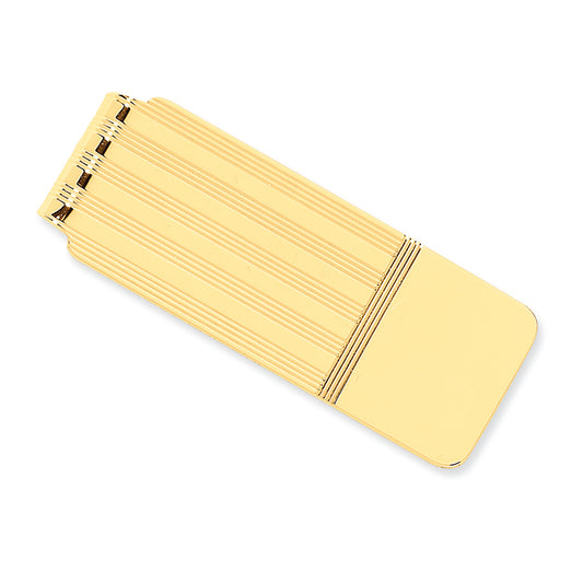 14K Gold Money Clip