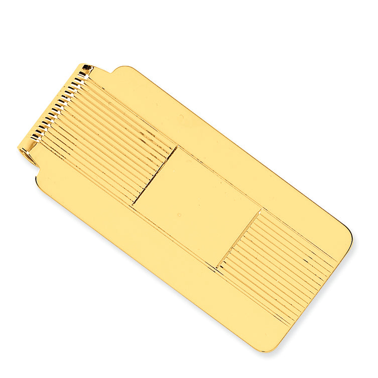 14K Gold Money Clip