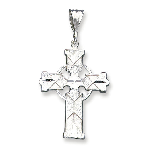 Sterling Silver Iona Cross Pendant