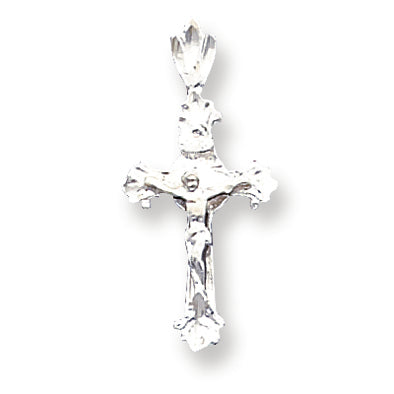 Sterling Silver INRI Crucifix Pendant