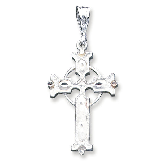 Sterling Silver Iona Cross Pendant