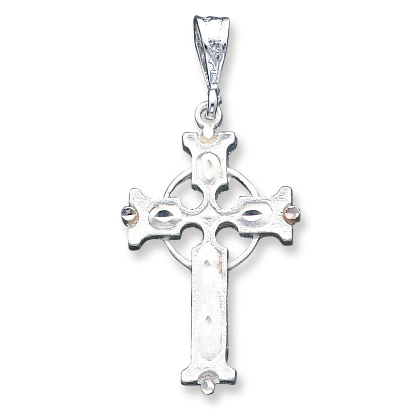 Sterling Silver Iona Cross Pendant