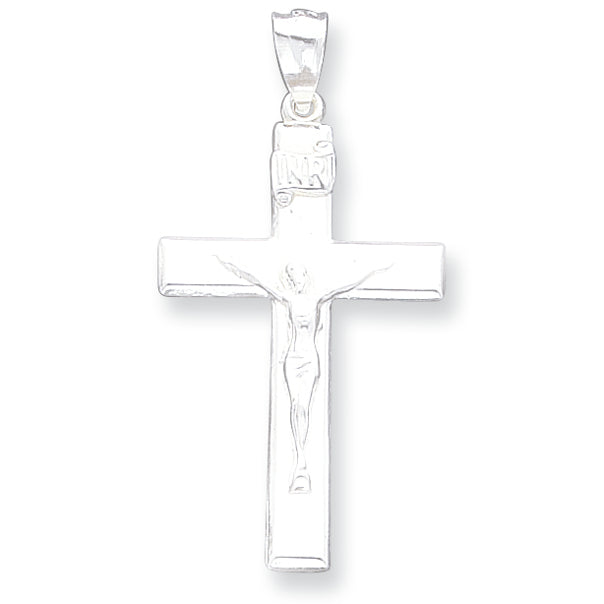 Sterling Silver INRI Crucifix Pendant