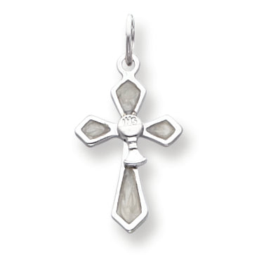 Sterling Silver Chalis Cross Charm