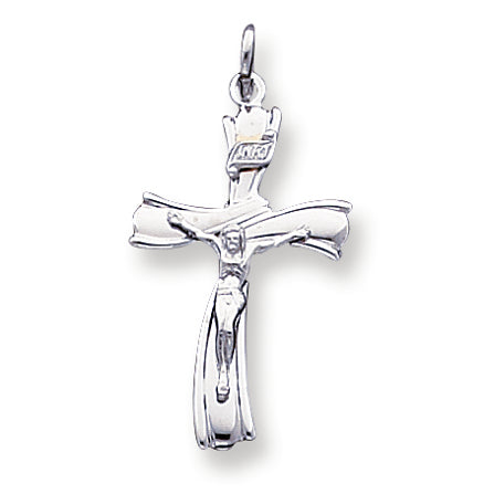Sterling Silver INRI Crucifix Pendant