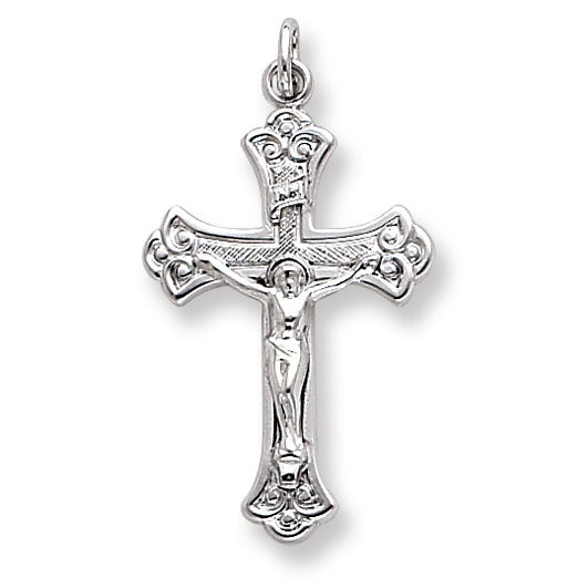 Sterling Silver INRI Crucifix Pendant