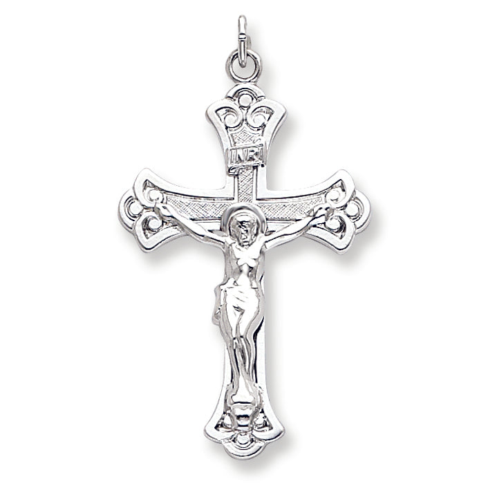 Sterling Silver INRI Crucifix Pendant