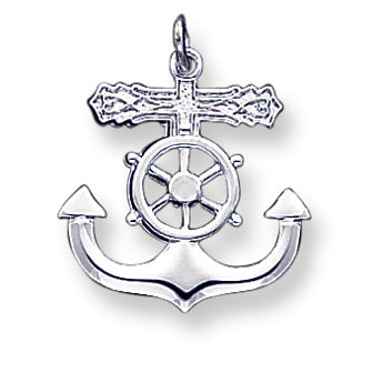 Sterling Silver Mariner Cross Pendant