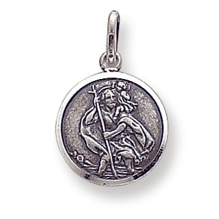 Sterling Silver St. Christopher Medal