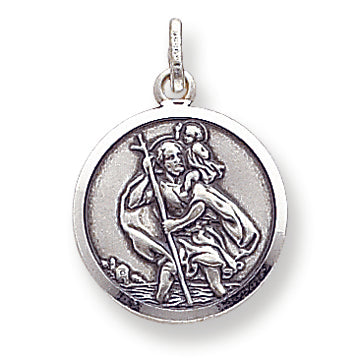 Sterling Silver St. Christopher Medal