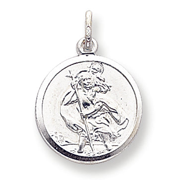 Sterling Silver St. Christopher Medal