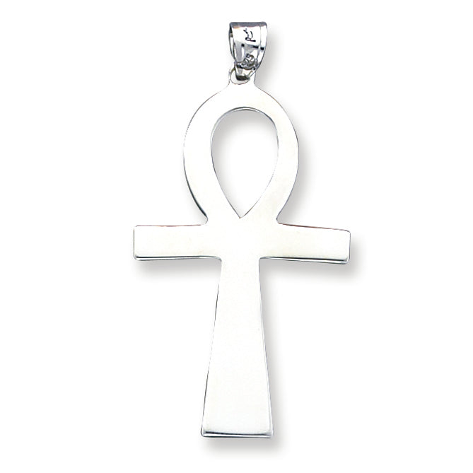 Sterling Silver Ankh Cross Pendant