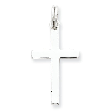 Sterling Silver Polished Cross Pendant