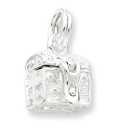 Sterling Silver Cross Prayer Box Charm