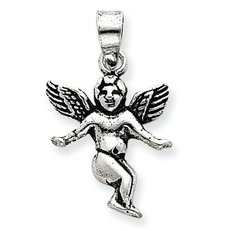 Sterling Silver Antique Angel Charm