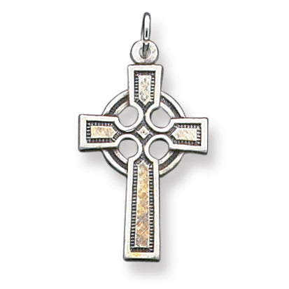 Sterling Silver Celtic Cross Charm
