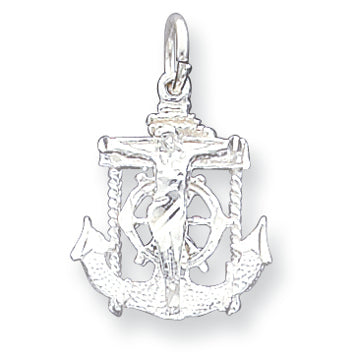 Sterling Silver Mariner Cross Pendant