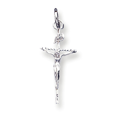 Sterling Silver INRI Crucifix Pendant