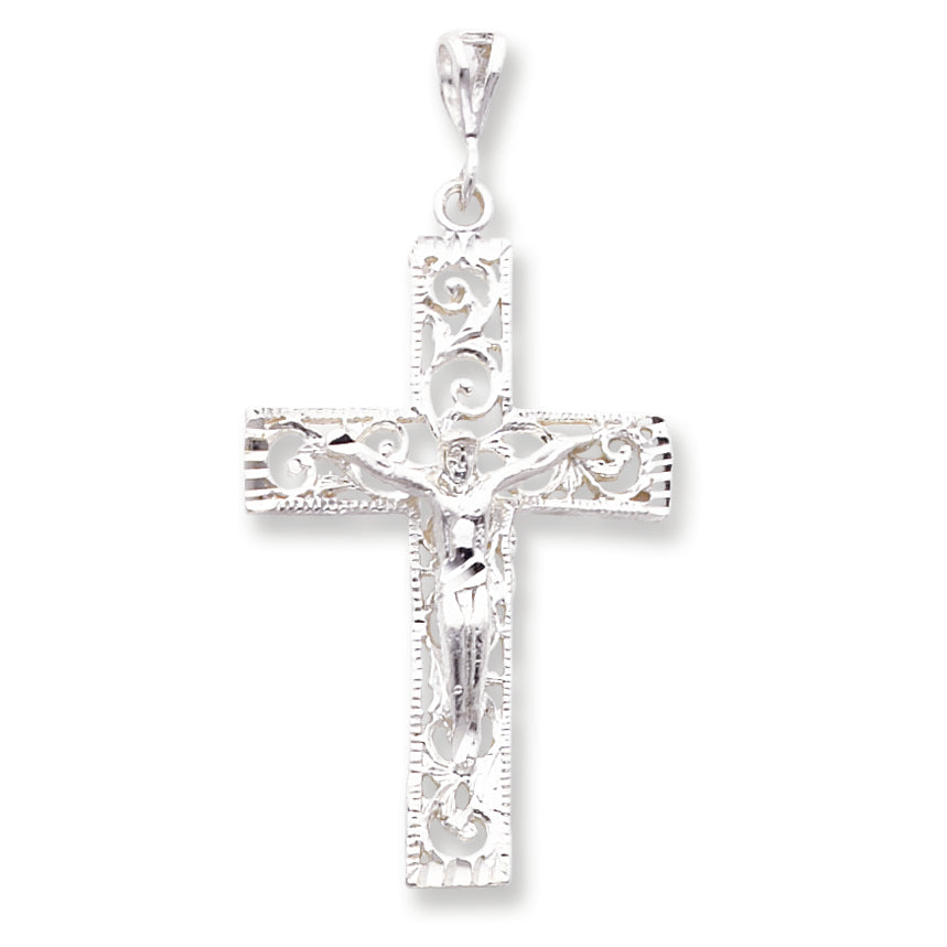 Sterling Silver Crucifix Pendant