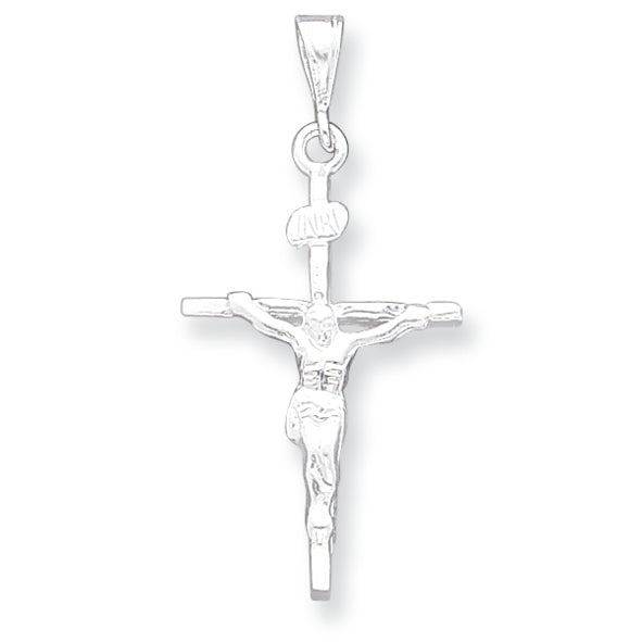 Sterling Silver INRI Crucifix Pendant