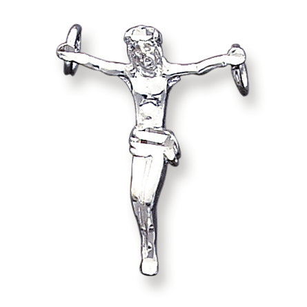 Sterling Silver Corpus (Crucified Christ) Pendant