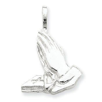 Sterling Silver Praying Hands Charm