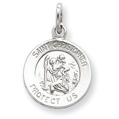 Sterling Silver Saint Christopher Medal