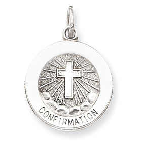 Sterling Silver Confirmation Medal