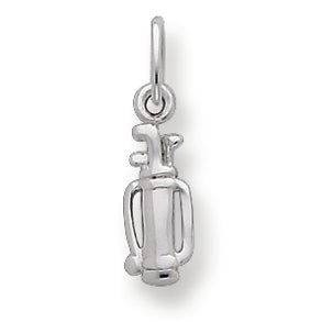 Sterling Silver Golf Clubs Charm