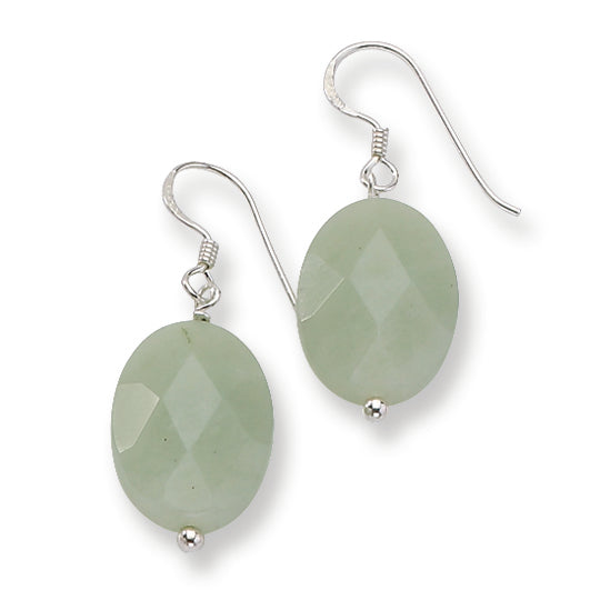 Sterling Silver Amazonite Dangle Earrings