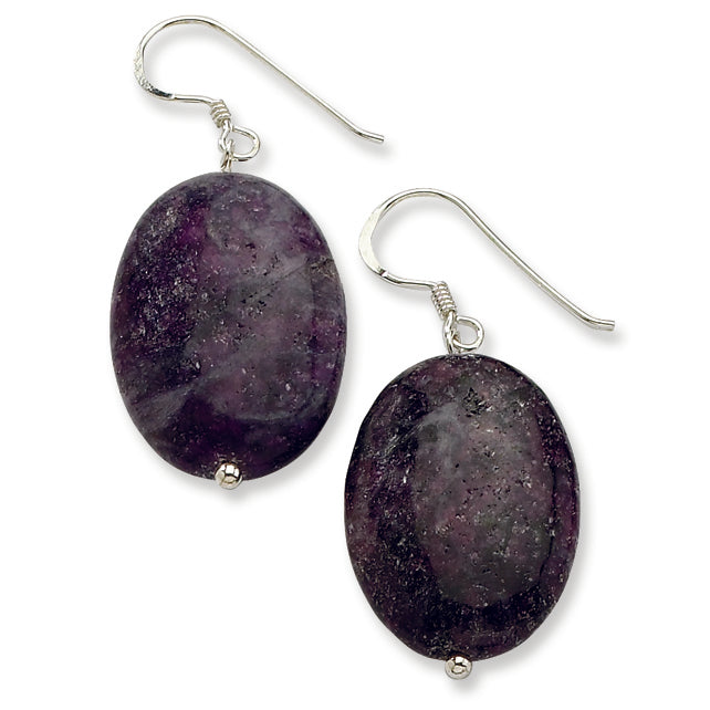 Sterling Silver Lepidolite Earrings