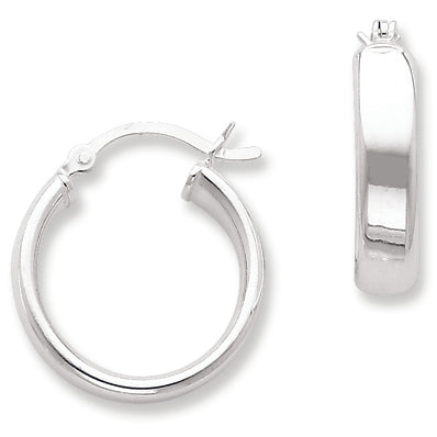 Sterling Silver 20mm Hoop Earrings