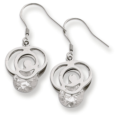 Sterling Silver CZ Earrings