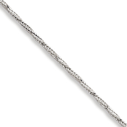 Sterling Silver Polished Anklet