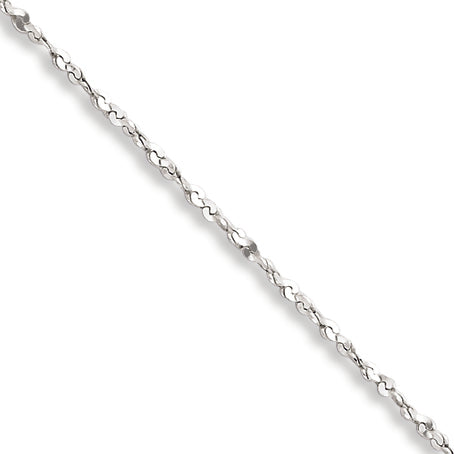 Sterling Silver Polished Anklet